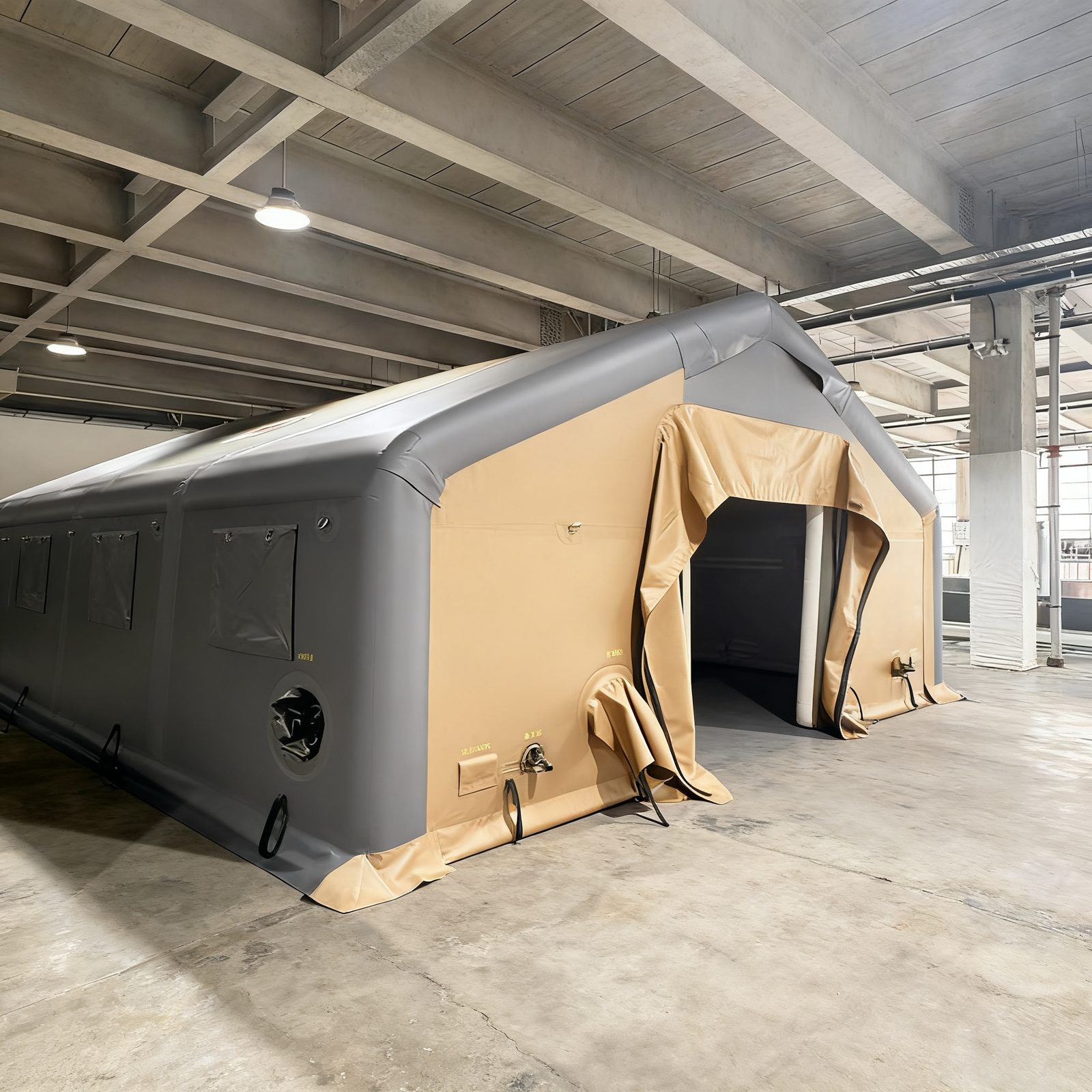 equipment shelter — product view on a plain background