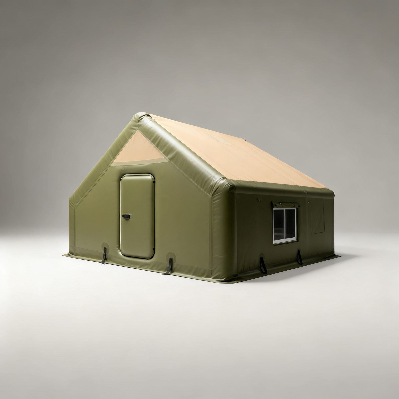 helicopter hangar — product view on a plain background