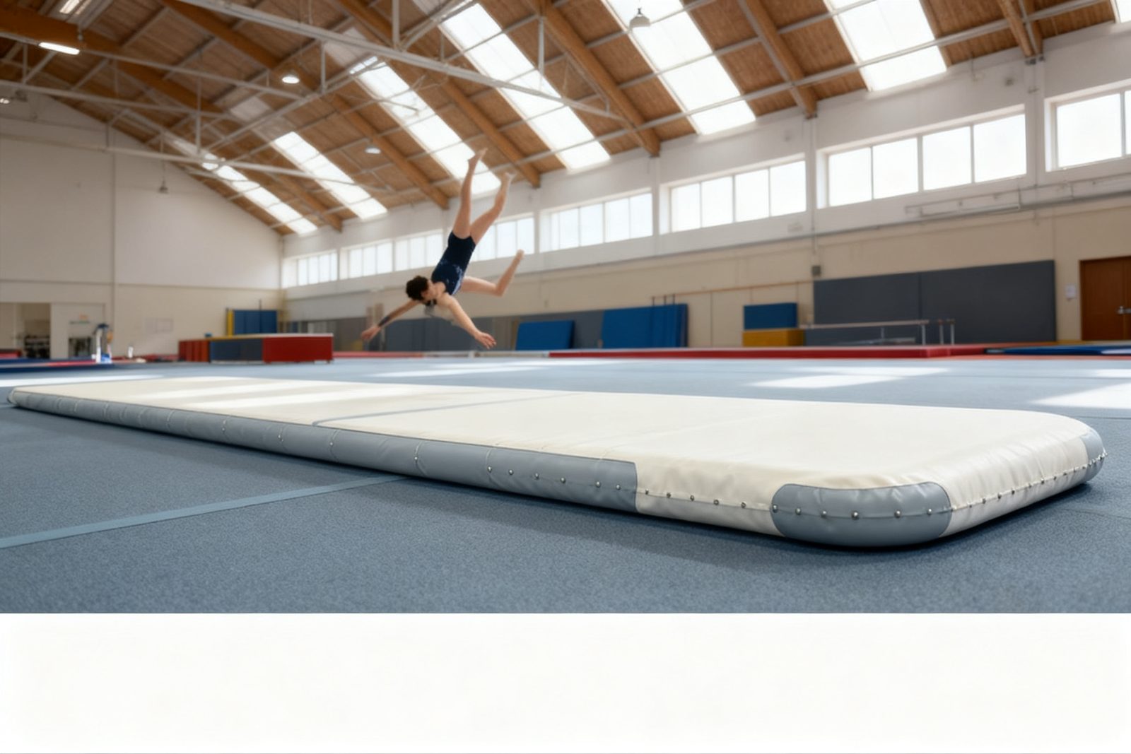 landing mat deployed on site, in use
