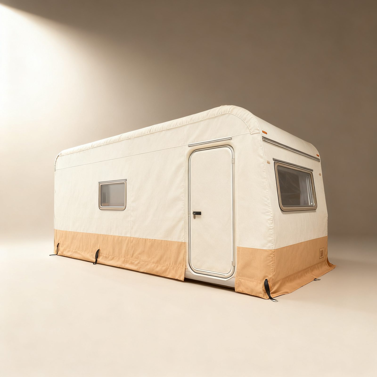 RV park cabin — product view on a plain background